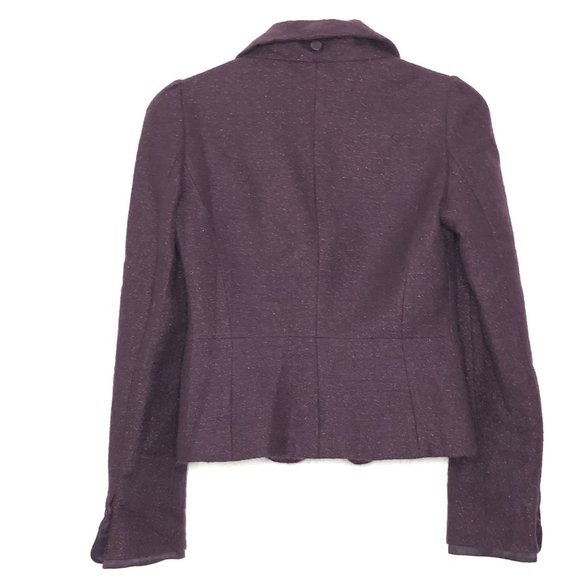 MICHAA By Glam Single Button Blazer Jacket Coat CU - Picture 3 of 6